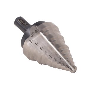 Broca Escalonada 7/8"-1-3/8" uso General AAV M7 Nitruro de titanio punta 118º. GLT®