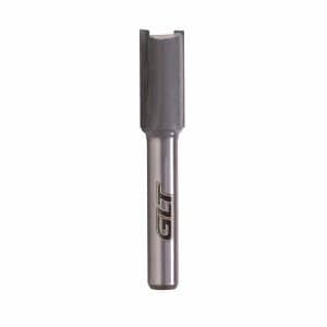 Broca Router 3/8" Corte Recto Dos Filos X 3/4" Zanco 1/4". GLT ®