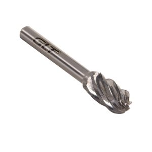 Lima Rotativa SC-3Carburo sólido DC3/8" X LC3/4" X LargoTotal2-1/2" Zanco 1/4" Cilíndrica, con punta de bola. GLT ®