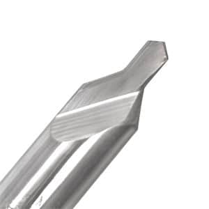 Broca No.8 para Centros Doble Punta 60° Acero Alta Velocidad. GLT ®