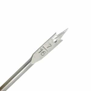 Broca Para Madera 7/16" Tipo Manita Zanco Hexagonal 1/4"