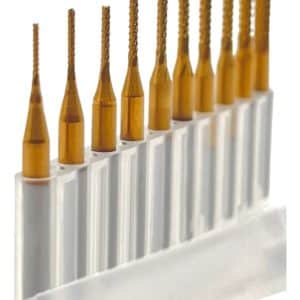 KIT De Brocas Molino Recubri Titanio Cnc Router Pcb 10pzs