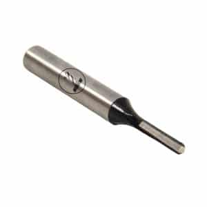 Broca Router Corte Recto un Filo Ø1/8" X 1/2" Zanco 1/4". GLT ®